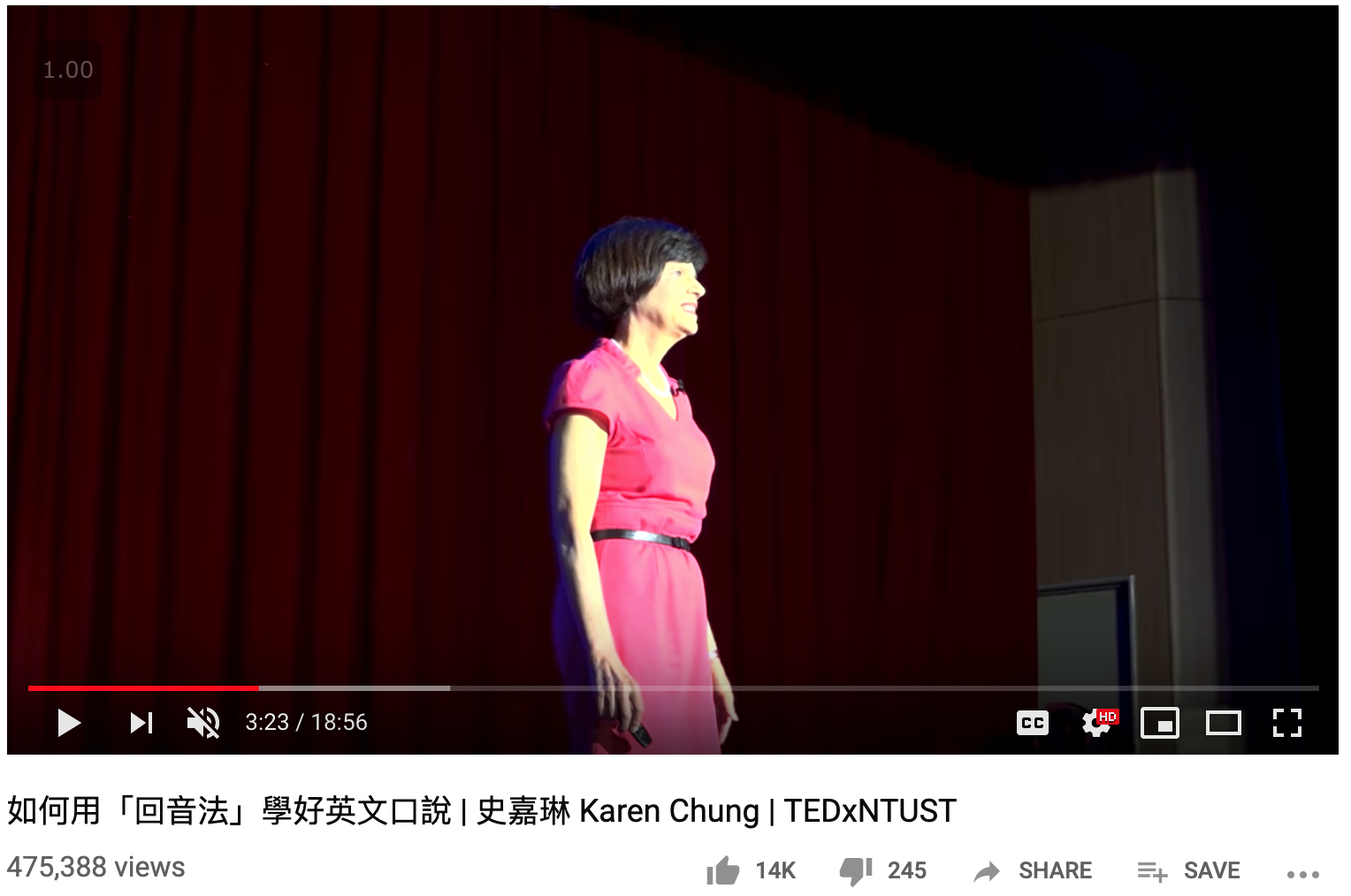 Karen Chung's TEDx Talk on The Echo Method