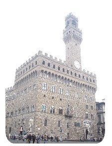 ▲佛羅倫斯市政廳（Palazzo Vecchio, Florence）