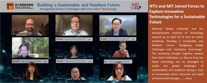 NTU and MIT Joined Forces to Explore Innovative Technologies for a Sustainable Future