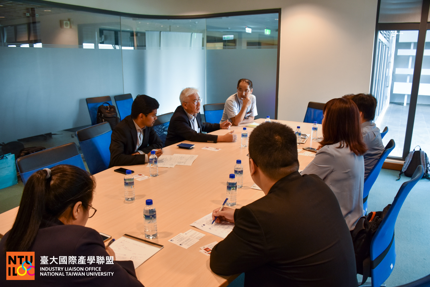 Kyoto University’s Office of Society-Academia Collaboration for Innovation visited National Taiwan University on September 19th